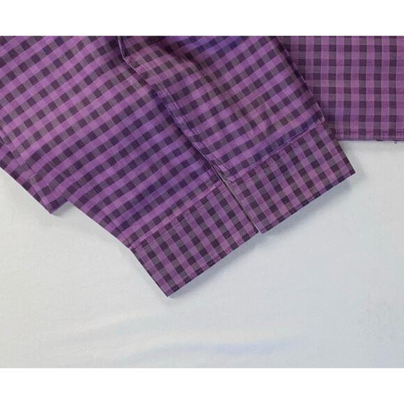 Kenneth Cole Reaction Super Slim Fit Long Sleeve Button Front Sport Shirt. L NWT - Picture 3 of 7